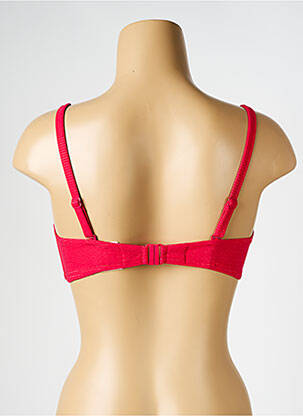 Haut de maillot de bain stretch haut soutien-gorge moulé rouge SIMONE PERELE femme