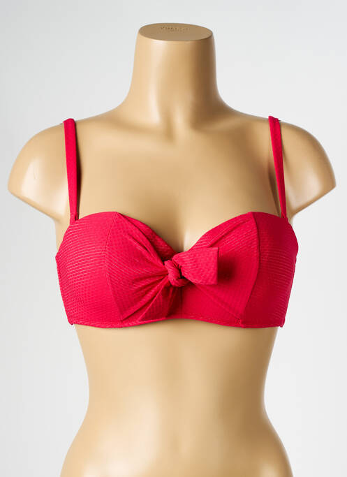 Haut de maillot de bain rouge SIMONE PERELE pour femme