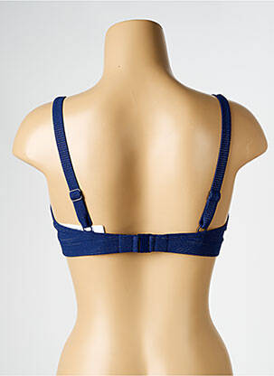 Haut de maillot de bain stretch haut soutien-gorge emboitant bleu SIMONE PERELE femme