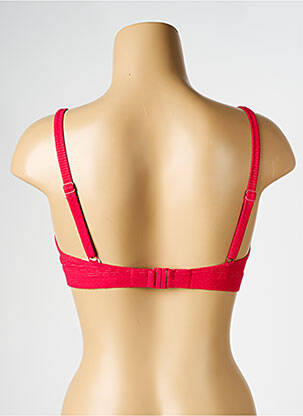 Haut de maillot de bain stretch haut soutien-gorge emboitant rouge SIMONE PERELE femme