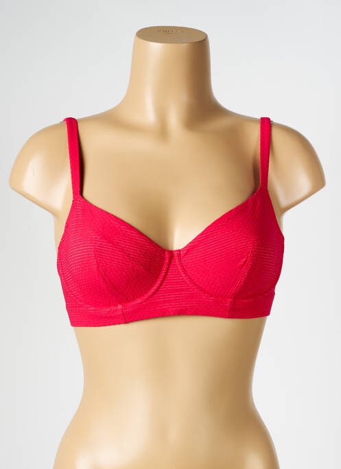 Haut de maillot de bain rouge SIMONE PERELE pour femme