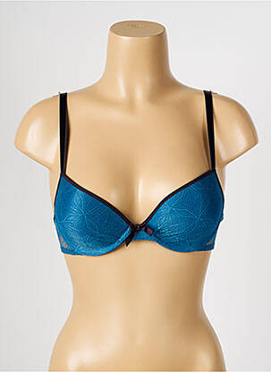 Soutien-gorge effet matière satinée haut soutien-gorge push-up vert PASSIONATA femme