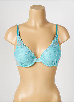 Soutien-gorge effet matière satinée haut soutien-gorge push-up vert PASSIONATA femme