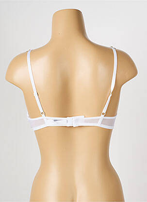 Soutien-gorge effet matière satinée haut soutien-gorge push-up blanc PASSIONATA femme