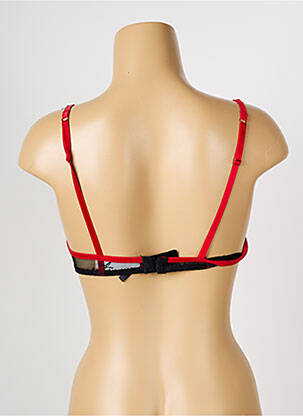 Soutien-gorge effet matière satinée haut soutien-gorge push-up rouge PASSIONATA femme
