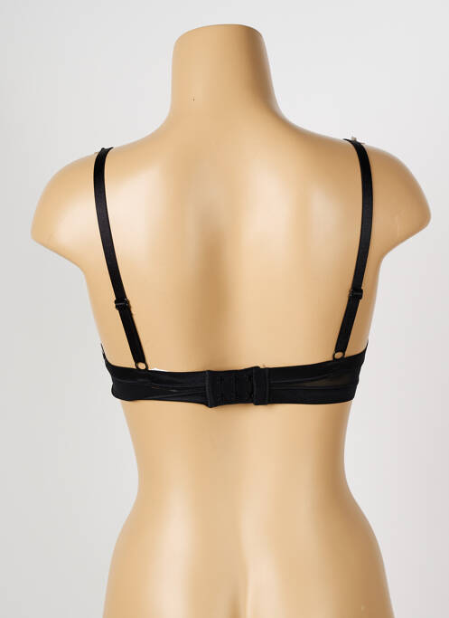 Soutien-gorge effet matière satinée haut soutien-gorge push-up noir PASSIONATA femme