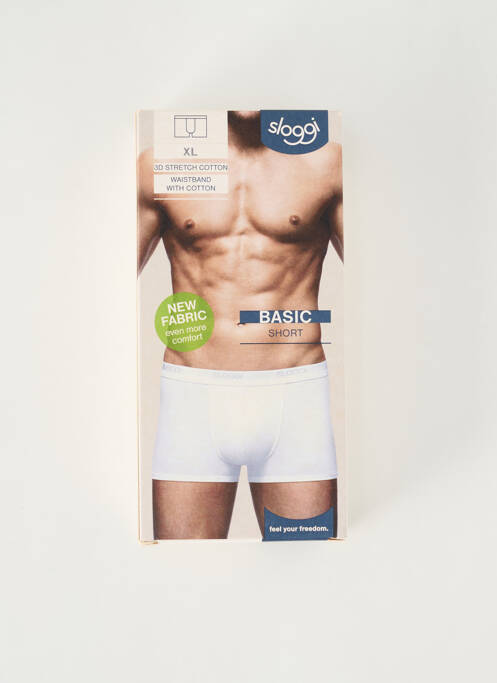Boxer bleu SLOGGI pour homme