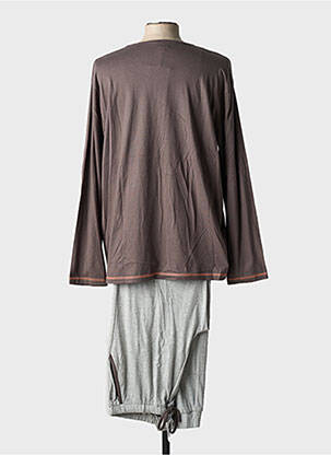 Pyjama col v gris ROSE POMME homme
