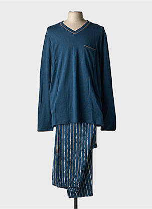 Pyjama col v bleu RINGELLA homme