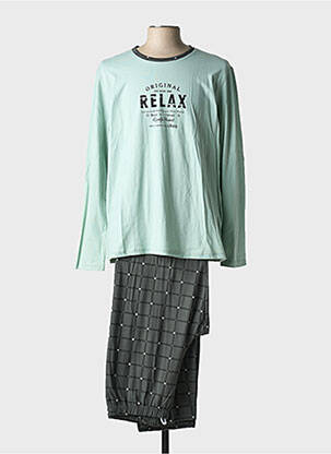 Pyjama col rond gris RINGELLA homme