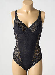Body lingerie fermeture agrafe noir TRIUMPH femme