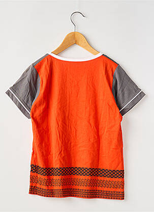 Pyjama col rond orange ROSE POMME garcon