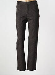 Pantalon slim noir WALTRON pour femme seconde vue