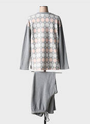 Pyjama gris BARANDI pour femme seconde vue