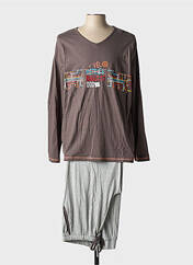 Pyjama gris ROSE POMME pour homme seconde vue