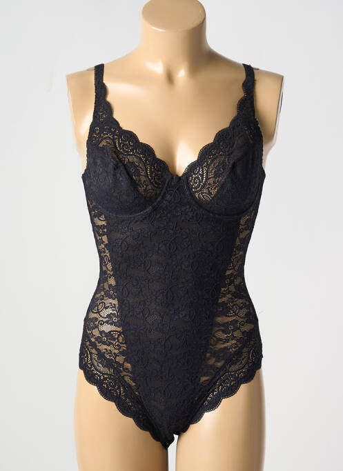 Body lingerie fermeture agrafe noir TRIUMPH femme