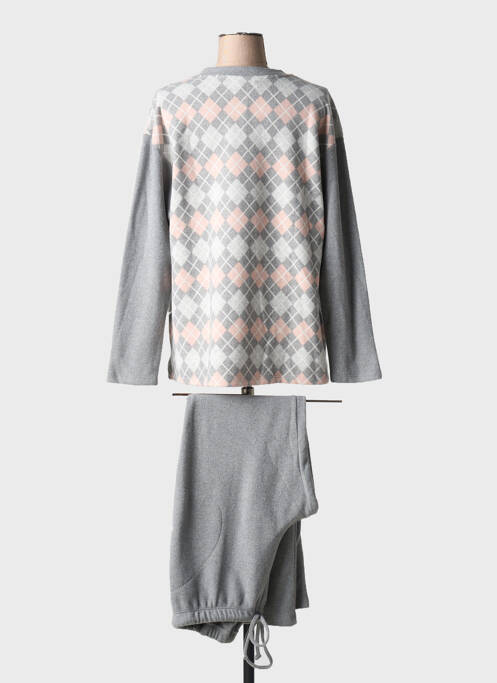 Pyjama gris BARANDI pour femme