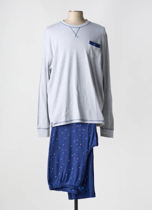 Pyjama gris BARANDI pour homme