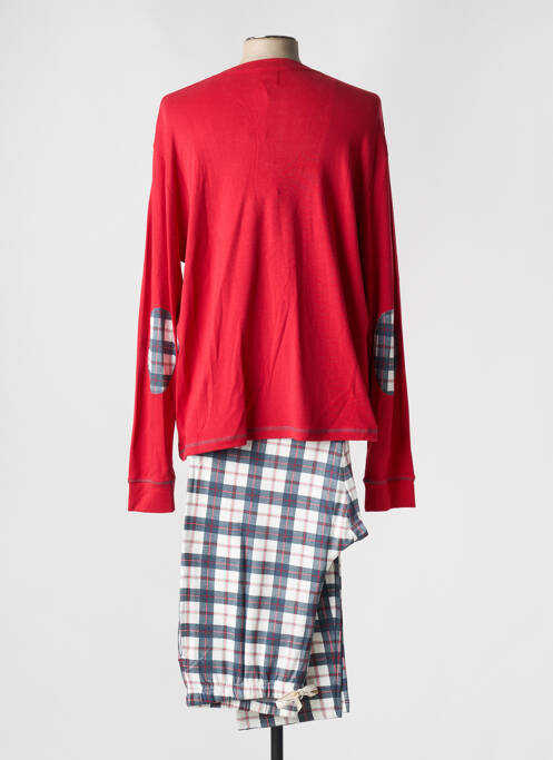 Pyjama rouge BARANDI pour homme