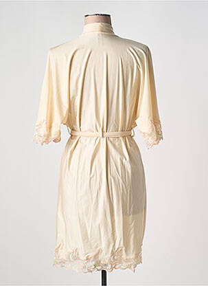 Déshabillé effet matière satinée beige LOUISA BRACQ femme
