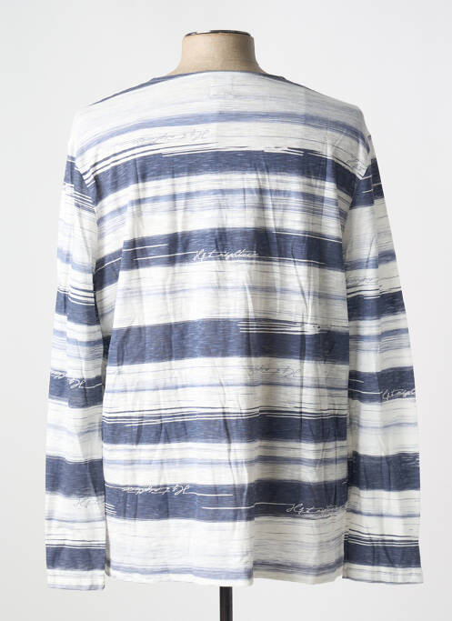 Pyjama col rond blanc H.J.T homme