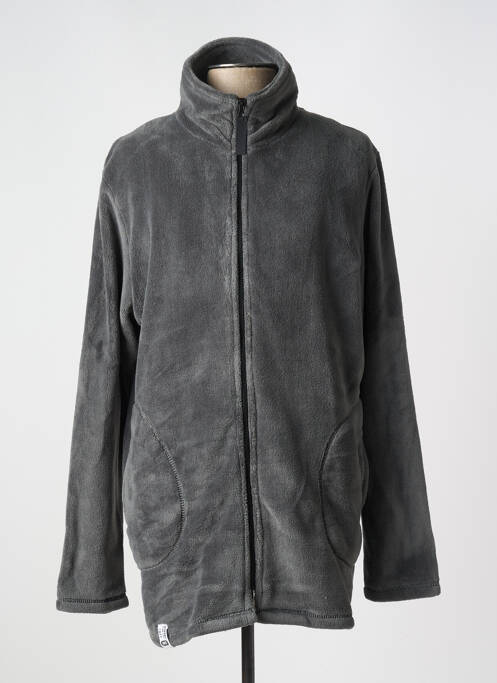 Robe de chambre gris BARANDI pour homme