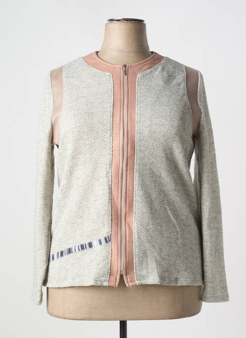 Veste casual gris NAYAT pour femme