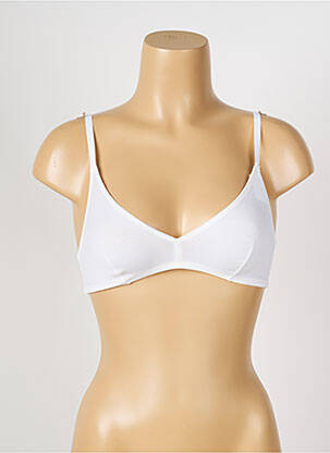 Soutien-gorge sans armature brassieres blanc SLOGGI femme