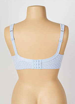 Soutien-gorge sans armature haut soutien-gorge emboitant bleu ROSA FAIA femme