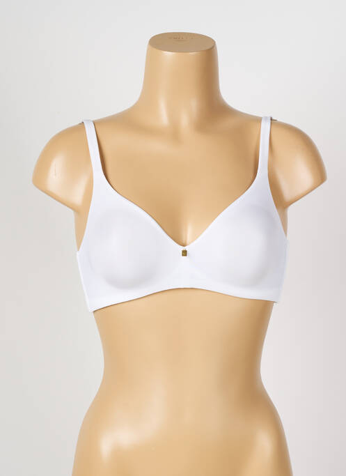 Soutien-gorge sans armature haut triangles blanc TRIUMPH femme