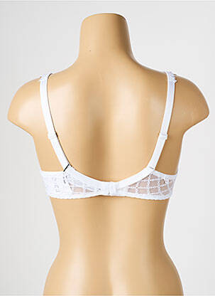 Soutien-gorge bretelle multi position haut soutien-gorge emboitant blanc LOUISA BRACQ femme