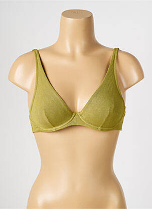 Soutien-gorge bretelle multi position haut soutien-gorge emboitant vert SIMONE X SIMONE PÉRÈLE femme