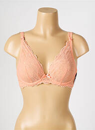 Soutien-gorge légère et transparente haut soutien-gorge emboitant orange AUBADE femme