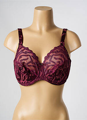 Soutien-gorge bretelle multi position haut soutien-gorge moulé violet LOUISA BRACQ femme