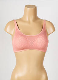 Soutien-gorge sans armature haut soutien-gorge moulé rose TRIUMPH femme