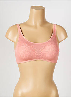 Soutien-gorge sans armature haut soutien-gorge moulé rose TRIUMPH femme