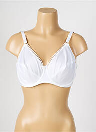 Soutien-gorge effet matière satinée haut soutien-gorge emboitant blanc TRIUMPH femme
