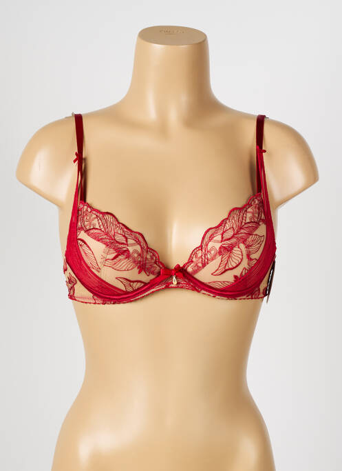 Soutien-gorge rouge AUBADE pour femme