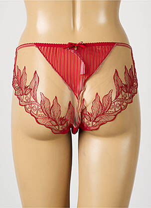 Shorty tissage tulle rouge AUBADE femme