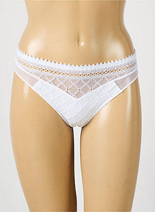 Culotte blanc LOUISA BRACQ pour femme