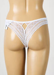 Tanga blanc LOUISA BRACQ pour femme seconde vue