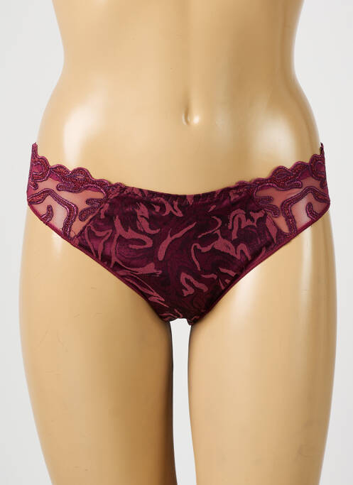 Culotte violet LOUISA BRACQ pour femme