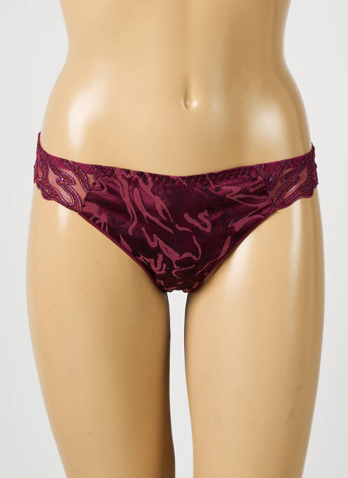 Tanga rouge LOUISA BRACQ femme