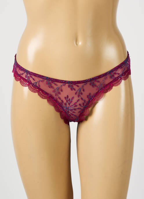 Tanga rouge SIMONE PERELE pour femme