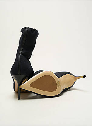 Bottines/boots bout pointu talon de 7 à 9cm noir PARALLELE femme