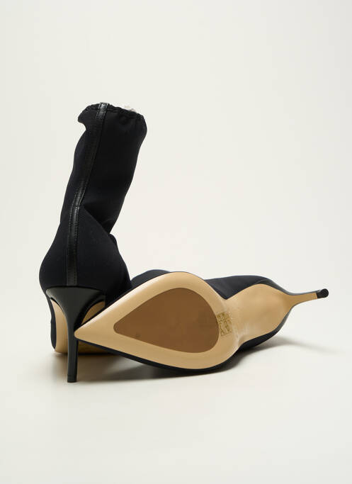 Bottines/boots bout pointu talon de 7 à 9cm noir PARALLELE femme