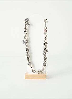 Collier ornement oxyde de zirconium argent PANDORA femme