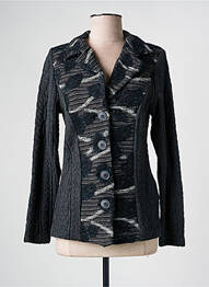 Gilet manches longues coupe cintrée gris GUY DUBOUIS femme