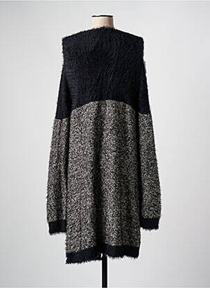 Gilet manches longues stretch noir GUY DUBOUIS femme