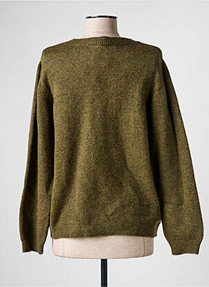 Pull coupe droite manches longues vert MERI & ESCA femme